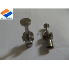 Titanium screws for racing car